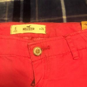 Hollister pink shorts nwt